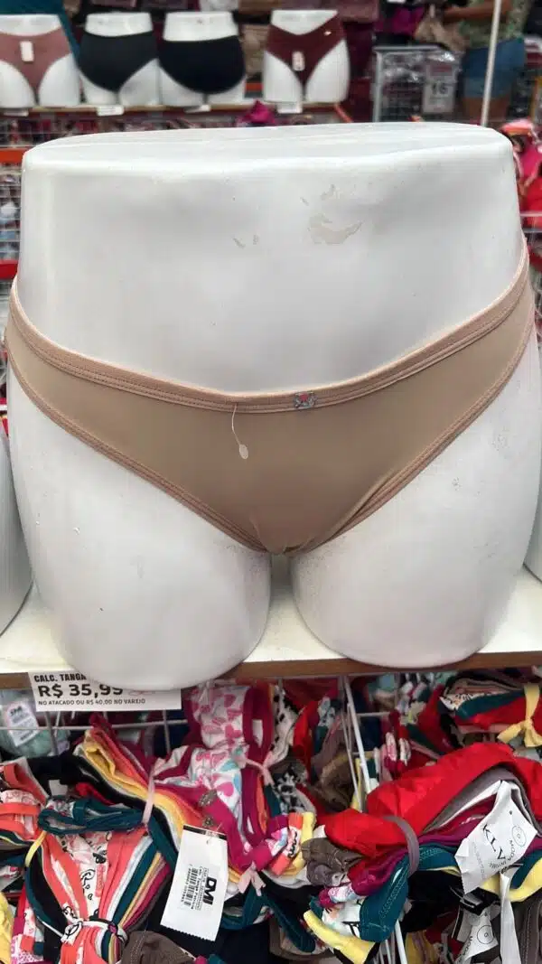 Calcinha Tanga Patrícia Pacote Com 10 unidades Tamanhos Variados - Imagem 8