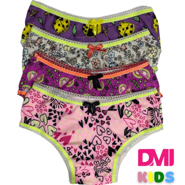 CALCINHA INF NINA KIT 4 (255) - Imagem 2