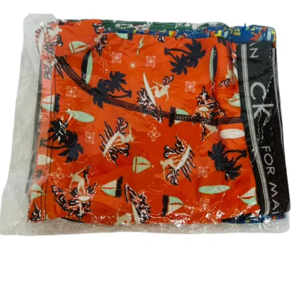 Cueca Box Adulto Estampada Tecido Microfibra Pacote Com 3 Unidades - Imagem 10
