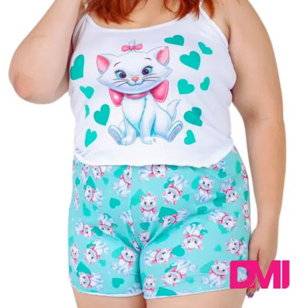 Baby Doll Virginia Plus Size Estampado