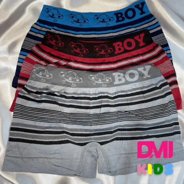 Cueca Box Infantil Men Pacote com 12 Unidades Tamanhos Variados - Imagem 3
