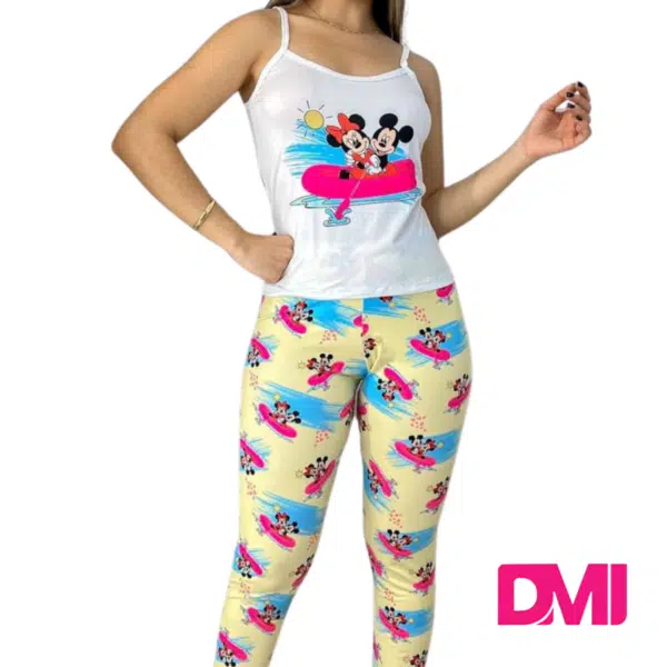 Baby Doll Calça Estampado Adulto - Imagem 2