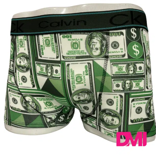 Cueca Box Adulto Estampada Tecido Microfibra Pacote Com 3 Unidades - Imagem 7