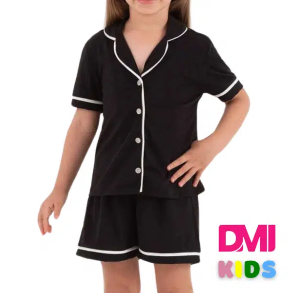 Baby Doll Infantil Americano Sem Estampa - Imagem 4