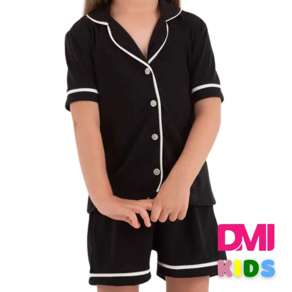 Baby Doll Infantil Americano Sem Estampa - Imagem 3