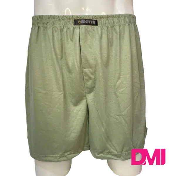 Calção De Dormir Masculino Em Algodão Samba Canção