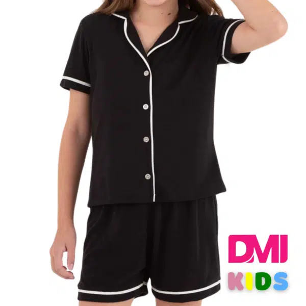 Baby Doll Infantil Americano Sem Estampa