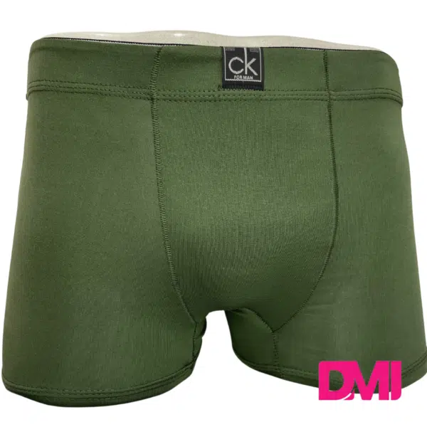 Cueca Box Adulto Lisa Elástico Rebatido Pacote Com 3 Unidades - Imagem 3