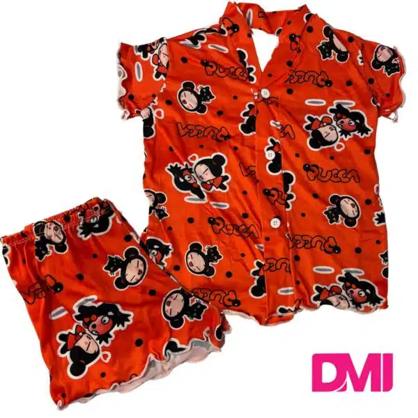 BABY DOLL AMERICANO ESTAMPADO